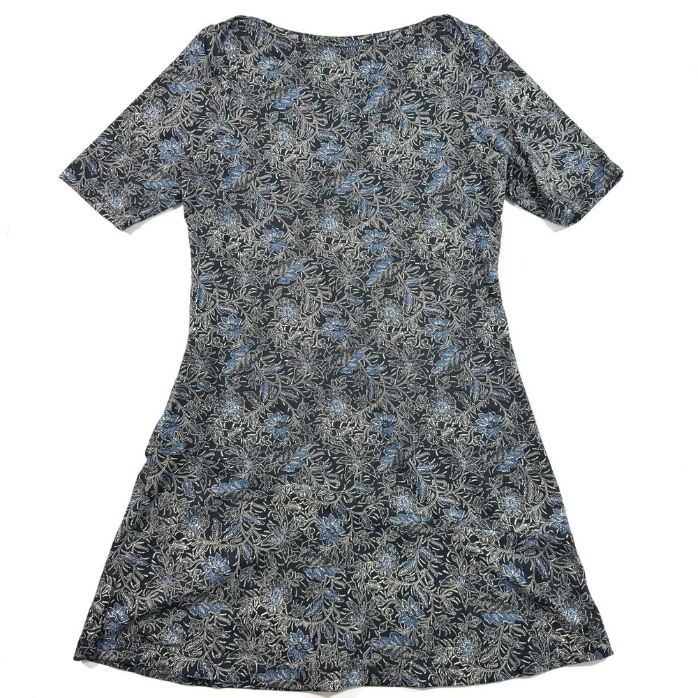 Title Nine Buttah Majorelle Dress Swift Snap Black Floral